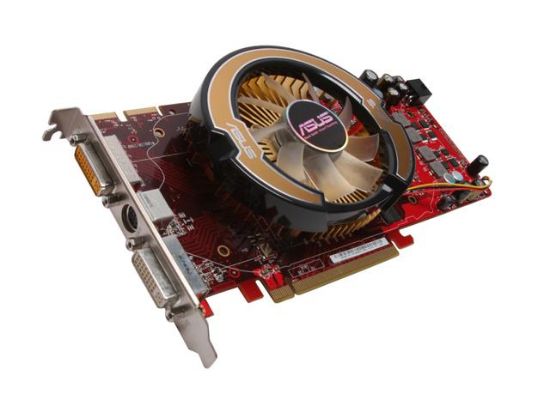 Picture of ASUS EAH4850 TOP/HTDI/512M Radeon HD 4850 512MB 256-bit GDDR3 PCI Express 2.0 x16 HDCP Ready CrossFireX Support Video Card