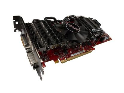 Picture of ASUS EAH4870 DK/HTDI/512MD5 Radeon HD 4870 512MB 256-bit GDDR5 PCI Express 2.0 x16 HDCP Ready CrossFireX Support Video Card