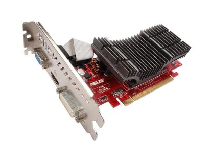 Picture of ASUS EAH3450 SILENT/DI/512MD2 Radeon HD 3450 512MB 64-bit GDDR2 PCI Express 2.0 x16 HDCP Ready Low Profile Ready Video Card