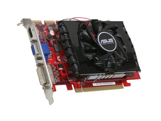 Picture of ASUS EAH4670/DI/1GD3/A Radeon HD 4670 1GB 128-bit GDDR3 PCI Express 2.0 x16 HDCP Ready CrossFireX Support Video Card