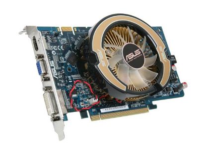 Picture of ASUS EN9600GT/DI/512MD3 GeForce 9600 GT 512MB 256-bit GDDR3 PCI Express 2.0 x16 HDCP Ready SLI Support Video Card
