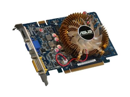 Picture of ASUS EN9500GT/DI/1G GeForce 9500 GT 1GB 128-bit DDR2 PCI Express 2.0 x16 HDCP Ready SLI Support Video Card