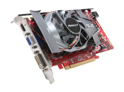 Picture of ASUS EAH4770 FORMULA/DI/512MD5 Radeon HD 4770 512MB 128-bit GDDR5 PCI Express 2.0 x16 HDCP Ready CrossFireX Support Video Card