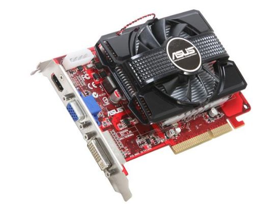 Picture of ASUS AH4650/DI/1GD2 Radeon HD 4650 1GB 128-bit DDR2 AGP 8X HDCP Ready Video Card