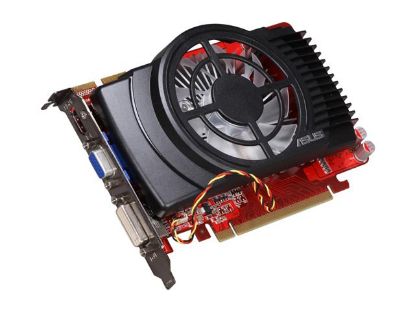 Picture of ASUS EAH5670/DI/512MD Radeon HD 5670 (Redwood) 512MB 128-bit GDDR5 PCI Express 2.1 x16 HDCP Ready CrossFireX Support Video Card