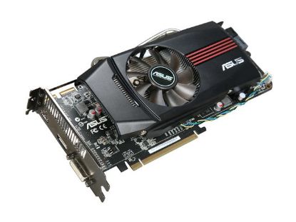 Picture of ASUS EAH5850 DIRECTCU TOP/2DIS/1GD5 Radeon HD 5850 (Cypress Pro) 1GB 256-bit GDDR5 PCI Express 2.1 x16 HDCP Ready CrossFireX Support Video Card w/ Eyefinity