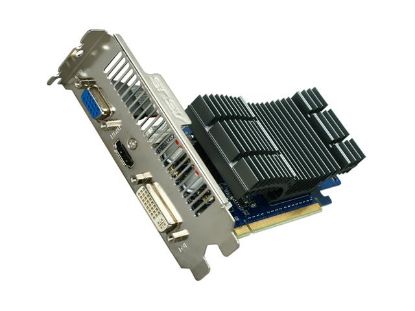 Picture of ASUS EN210 SILENT/DI/512MD2(LP) GeForce 210 512MB 64-bit DDR2 PCI Express 2.0 x16 HDCP Ready Low Profile Ready Video Card