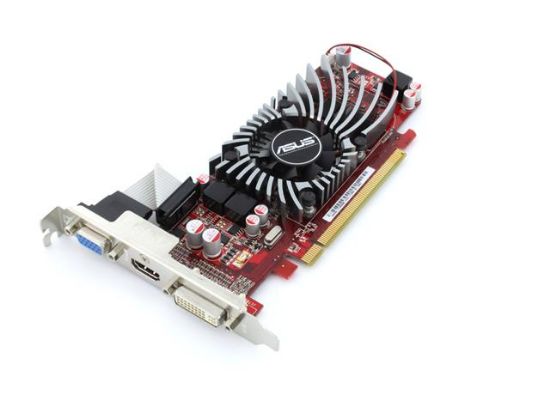 Picture of ASUS EAH5550/DI/1GD3-LP Radeon HD 5550 1GB 128-bit DDR3 PCI Express 2.1 x16 HDCP Ready Low Profile Ready Video Card