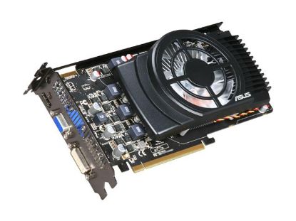 Picture of ASUS EAH5770 CUCORE/G/2DI/1GD5 CuCore Series Radeon HD 5770 1GB 128-bit DDR5 PCI Express 2.1 x16 HDCP Ready CrossFireX Support Video Card