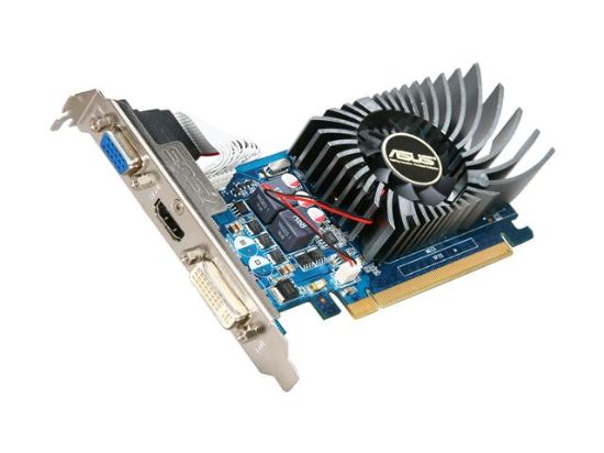 Picture of ASUS ENGT430/DI/1GD3-LP GeForce GT 430 (Fermi) 1GB 128-bit DDR3 PCI Express 2.0 x16 HDCP Ready Low Profile Ready Video Card