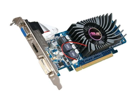 Picture of ASUS ENGT220/DI/1GD3LP/V2 GeForce GT 220 1GB 128-bit DDR3 PCI Express 2.0 x16 HDCP Ready Low Profile Video Card