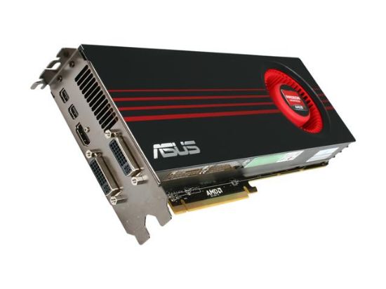 Picture of ASUS EAH6970/2DI2S/2GD5 Radeon HD 6970 2GB 256-bit GDDR5 PCI Express 2.1 x16 HDCP Ready CrossFireX Support Video Card with Eyefinity