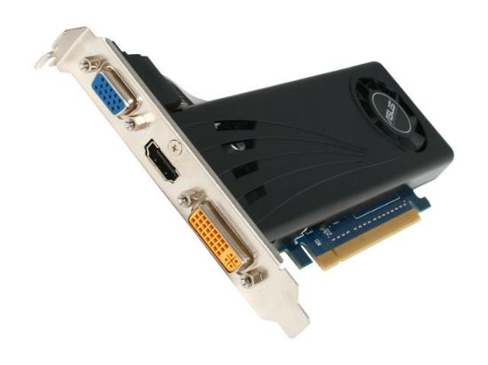Picture of ASUS EN8400GS/DI/512MD2-LP GeForce 8400 GS 512MB 64-bit DDR2 PCI Express 2.0 x16 Low Profile Ready Video Card