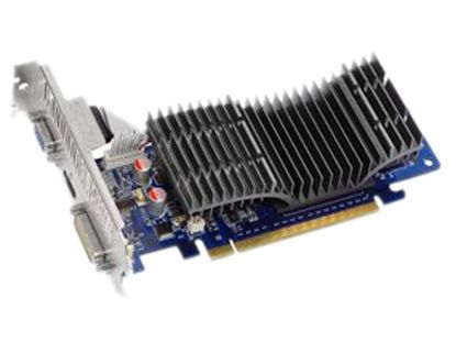 Picture of ASUS EN210 SILENT DI 512M GeForce 210 512MB 64-bit DDR2 PCI Express 2.0 x16 HDCP Ready Low Profile Ready Video Card