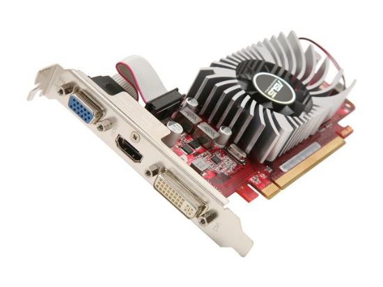 Picture of ASUS EAH6570/DI/1GD3-LP Radeon HD 6570 1GB 128-bit DDR3 PCI Express 2.1 x16 HDCP Ready Low Profile Ready Video Card