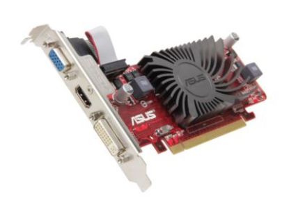 Picture of ASUS EAH5450 SL/DI/512MD3/MG(LP) Radeon HD 5450 512MB 32-bit DDR3 PCI Express 2.1 x16 HDCP Ready Low Profile Ready Video Card