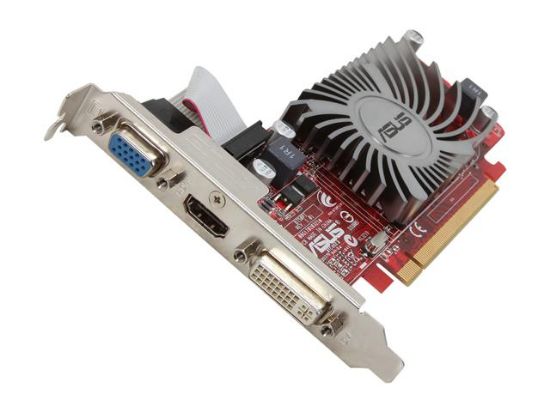 Picture of ASUS EAH5450-PCIE-512-CO-R Radeon HD 5450 512MB DDR2 PCI Express 2.1 x16 HDCP Ready Video Card