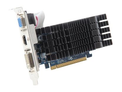 Picture of ASUS EN210 SILENT/DI/1GD3/C872MPI GeForce 210 1GB DDR3 HDCP Ready Video Card
