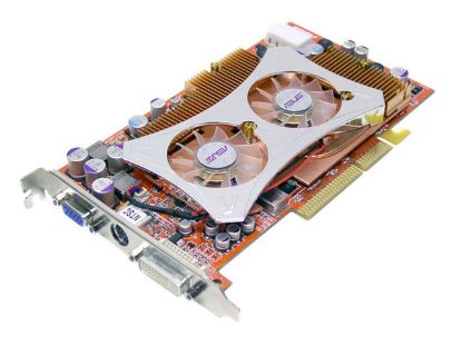 Picture of ASUS 9800XT/TVD/256M Radeon 9800XT 256MB 256-bit DDR AGP 4X/8X Video Card