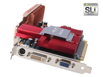 Picture of ASUS EN6600GT/SILENCER/HTD/256M/A GeForce 6600GT 256MB 128-bit GDDR3 PCI Express x16 SLI Support Video Card