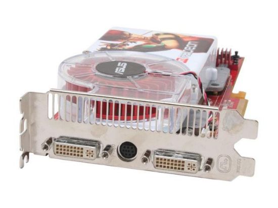 Picture of ASUS EXTREME AX1900XTX/2DHTV Radeon X1900XTX 512MB 256-bit GDDR3 PCI Express x16 CrossFireX Support CrossFire Ready Video Card