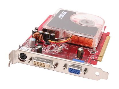 Picture of ASUS EAX1600PRO/TD/512MB Radeon X1600PRO 512MB 128-bit GDDR2 PCI Express x16 CrossFire Supported Video Card