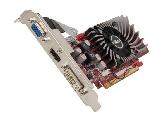 Picture of ASUS EAH4650/DI/1GD2/A-LP Radeon HD 4650 1GB 128-bit DDR2 PCI Express 2.0 x16 HDCP Ready Low Profile Ready Video Card