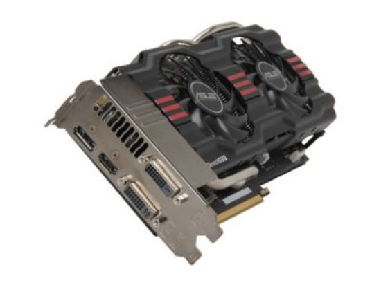 Picture of ASUS GTX670-DC2-2GD5 GeForce GTX 670 2GB 256-bit GDDR5 PCI Express 3.0 x16 HDCP Ready SLI Support Video Card