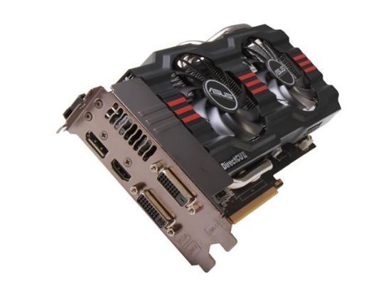 Picture of ASUS GTX660 TI-DC2-2GD5 GeForce GTX 660 Ti 2GB 192-bit GDDR5 PCI Express 3.0 x16 HDCP Ready SLI Support Video Card