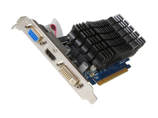 Picture of ASUS 8400GS-SL-512MD3 GeForce 8400 GS 512MB 64-bit DDR3 PCI Express 2.0 x16 HDCP Ready Low Profile Ready Video Card