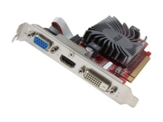 Picture of ASUS HD6450-SL-2GD3-L Radeon HD 6450 2GB 64-bit DDR3 PCI Express 2.1 x16 HDCP Ready Low Profile Ready Video Card