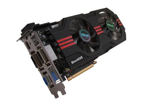 Picture of ASUS GTX650TI-DC2O-1GD5 GeForce GTX 650 Ti 1GB 128-bit GDDR5 PCI Express 3.0 x16 HDCP Ready Video Card