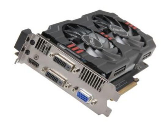 Picture of ASUS GTX650TI-O-1GD5 GeForce GTX 650 Ti 1GB 128-bit GDDR5 PCI Express 3.0 x16 HDCP Ready Video Card