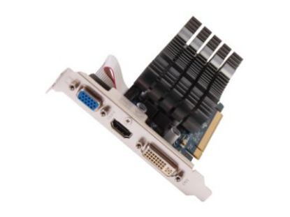Picture of ASUS 8400GS-SL-1GD3-L GeForce 8400 GS 1GB 64-bit DDR3 PCI Express 2.0 x16 HDCP Ready Low Profile Video Card