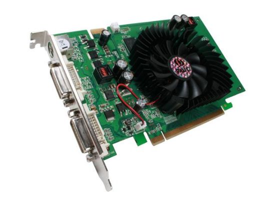 Picture of PALIT NE/8600T+T321 GeForce 8600 GT 256MB 128-bit GDDR3 PCI Express x16 HDCP Ready SLI Support Video Card