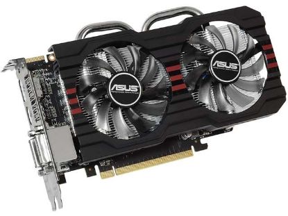 Picture of ASUS R7260X-DC2OC-2GD5 Radeon R7 260X 2GB 128-bit GDDR5 PCI Express 3.0 x16 HDCP Ready CrossFireX Support Video Card