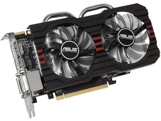 Picture of ASUS R7260X-OC-2GD5 Radeon R7 260X 2GB 128-bit GDDR5 PCI Express 3.0 x16 HDCP Ready CrossFireX Support Video Card