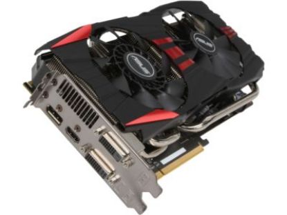 Picture of ASUS R9280X-DC2T-3GD5 Radeon R9 280X 3GB 384-bit GDDR5 PCI Express 3.0 HDCP Ready CrossFireX Support Video Card