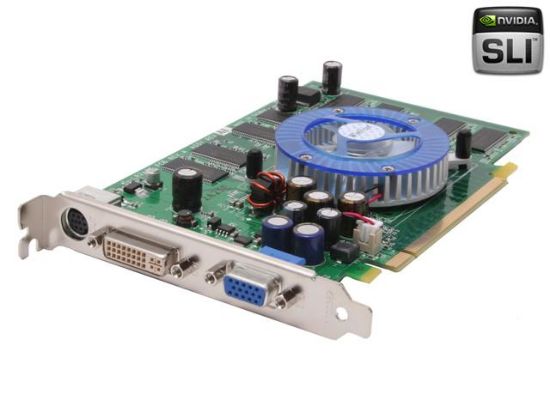 Picture of LEADTEK PX6600LE 256MB GeForce 6600LE 256MB 128-bit DDR PCI Express x16 SLI Support Video Card