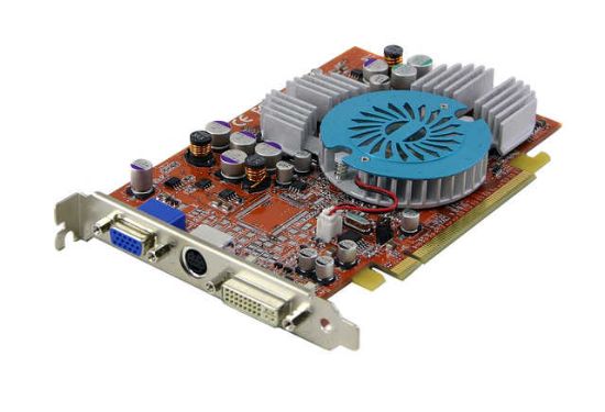 Picture of ABIT RX600 XT-PCIE Radeon X600XT 128MB 128-Bit DDR PCI Express x16 Video Card