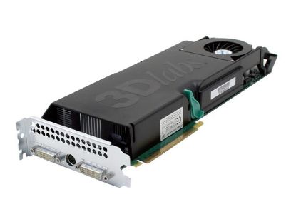 Picture of 3DLABS REALIZM 800 Dual Visual Processing Units 640MB 512-bit GDDR3 PCI Express x16 Workstation Video Card