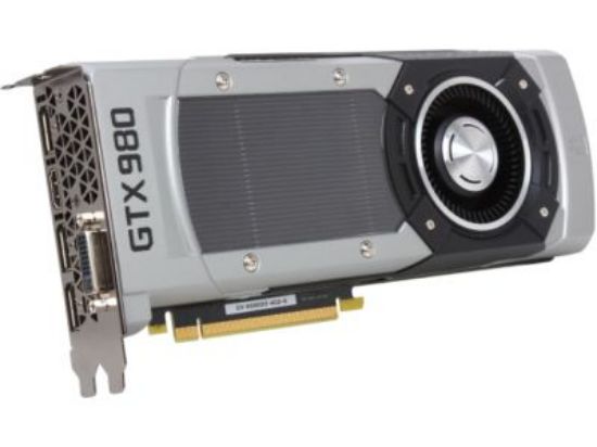 Picture of GIGABYTE GV-N980D5-4GD-B GeForce GTX 980 4GB 256-Bit GDDR5 PCI Express 3.0 HDCP Ready G-SYNC Support Video Card