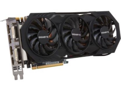 Picture of GIGABYTE GV-N970WF3OC-4GD GeForce GTX 970 4GB 256-Bit GDDR5 PCI Express 3.0 HDCP Ready G-SYNC Support Video Card