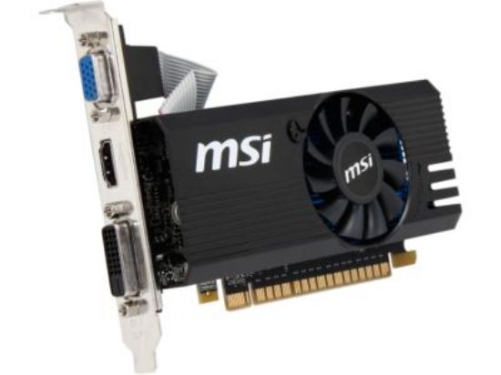 Picture of MSI N730K-1GD5LP/OC GeForce GT 730 1GB 64-Bit GDDR5 PCI Express 2.0 x16 HDCP Ready Low Profile Video Card