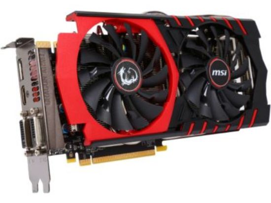 Picture of MSI VDGTX970GM4G GeForce GTX 970 4GB 256-Bit GDDR5 HDCP Ready SLI Support G-SYNC Support Video Card