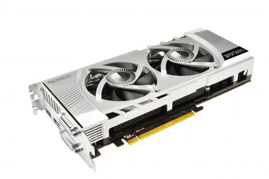 Picture of PALIT NE5X564010DA GeForce GTX 560 Ti - 448 Cores (Fermi) 1280MB 320-bit GDDR5 PCI Express 2.0 x16 HDCP Ready SLI Support Video Card