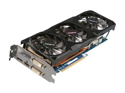 Picture of GIGABYTE GV N560448 13I GeForce GTX 560 Ti - 448 Cores (Fermi) 1280MB 320-bit GDDR5 PCI Express 2.0 x16 HDCP Ready SLI Support Video Card