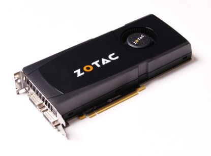 Picture of ZOTAC ZT-40203-10P GeForce GTX 470 (Fermi) 1280MB 320-bit GDDR5 PCI Express 2.0 x16 HDCP Ready SLI Support Video Card
