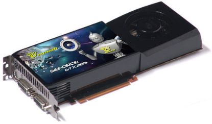 Picture of MANLI G-N285GTX/3R7DD GeForce GTX 285 896MB 512-bit DDR3 PCI Express 2.0 x16 HDCP Ready SLI Support Video Card