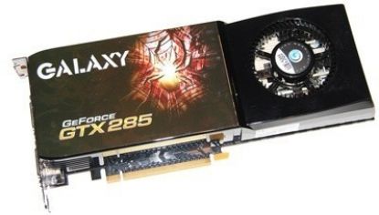 Picture of GALAXY GTX285 GeForce GTX 285 1GB 512-bit DDR3 PCI Express 2.0 x16 HDCP Ready SLI Support Video Card